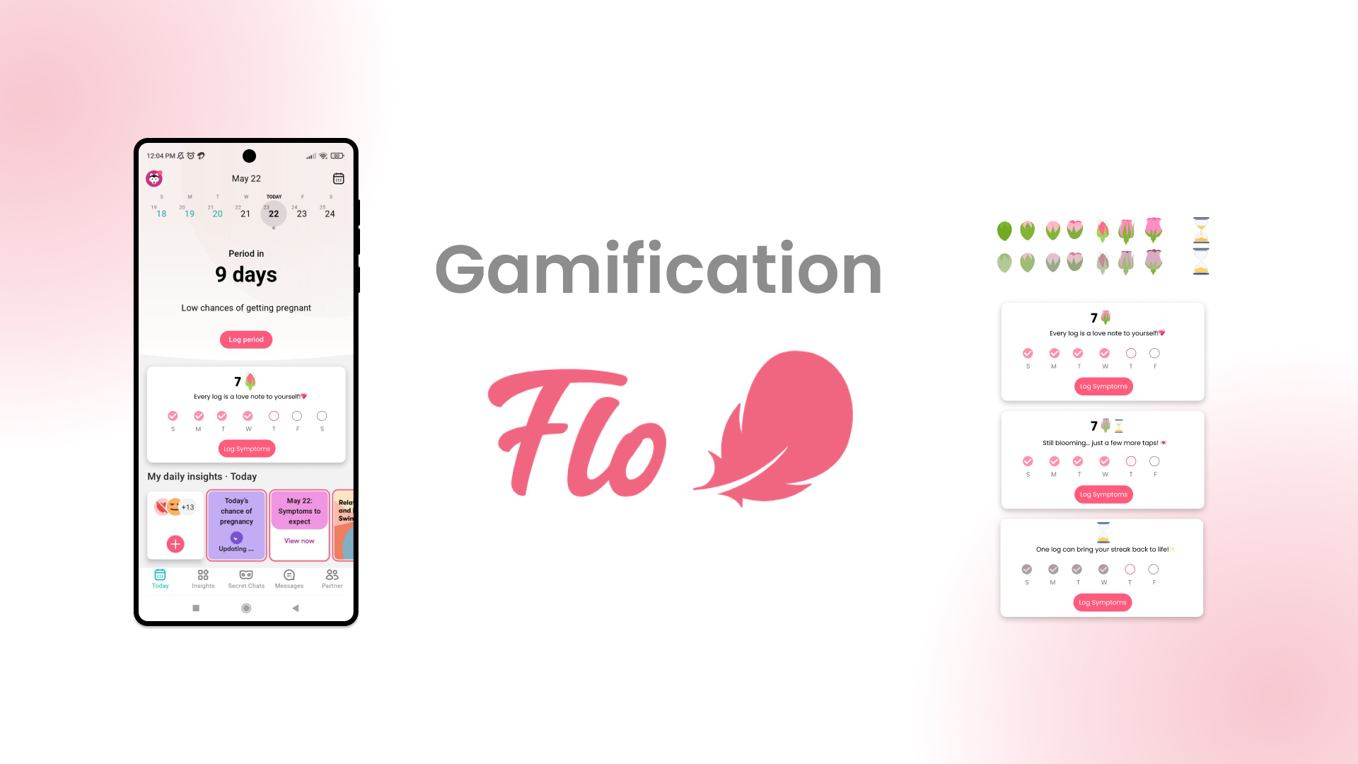 Flo App Gamification